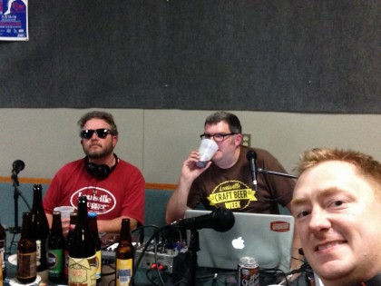Chris Vandergrit of LexBeerScene.com joins the LouisvilleBeer.com podcast. Why does Scott have his shades on?
