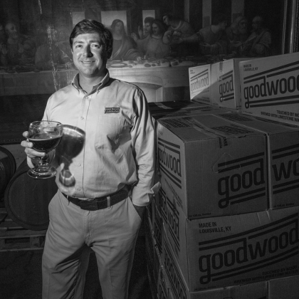 Ted Mitzlaff, CEO of Goodwood Brewing Company